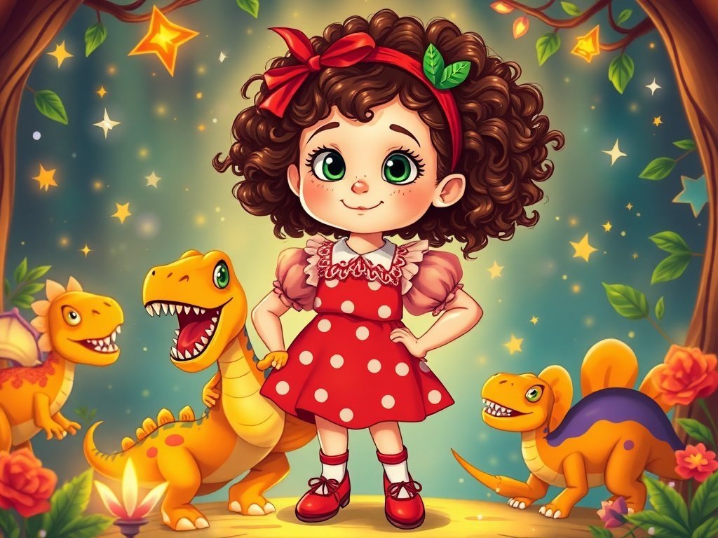 📖 Aria and the Land of Dinosaurs