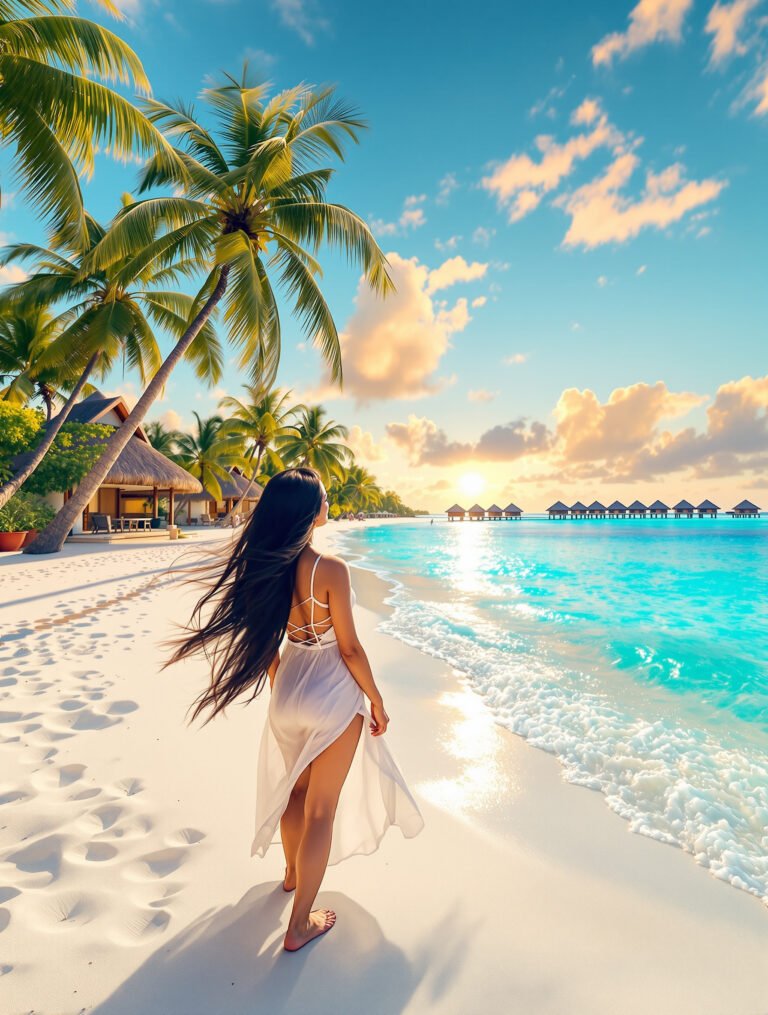 Effet Vacances Maldives — Plage Paradis