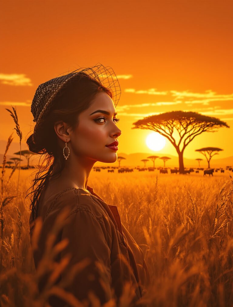 Effet Safari Savane Dorée
