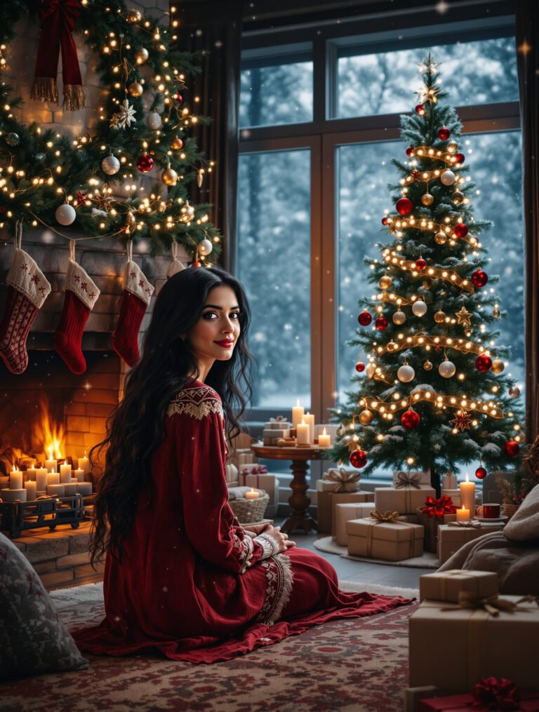 Effet Noël Magique Enneigé