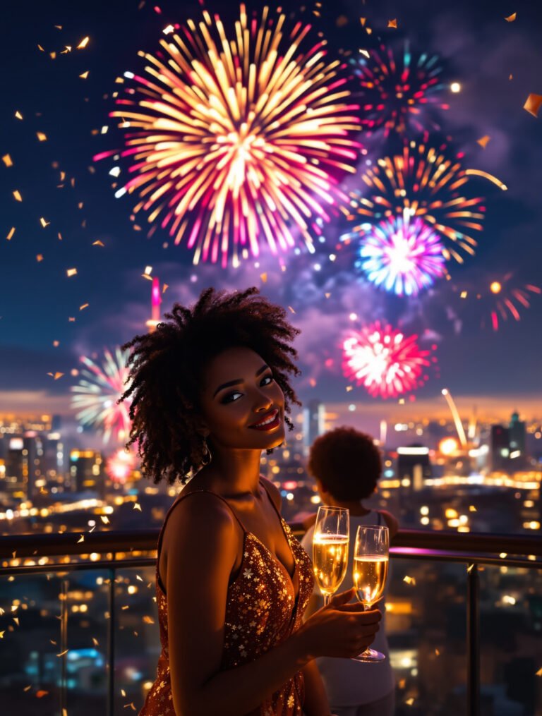Effet Nouvel An — Feux d'Artifice