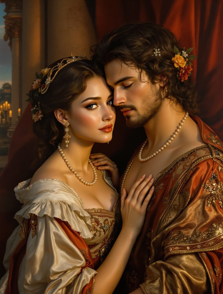 Effet Vintage Romantique Renaissance